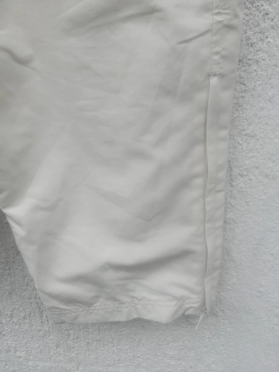 Elastische broek met koord Uniseks (Heren/Dames) joggingstijl Ecru T.S (1 vlek) – photo 12